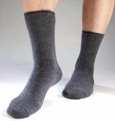 Thermosokken met verwarmend effect, grijs/lichtgrijs, maat 40-45