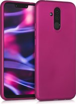 kwmobile telefoonhoesje voor Huawei Mate 20 Lite - Hoesje voor smartphone - Back cover in metallic roze