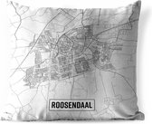 Buitenkussens - Tuin - Stadskaart Roosendaal - 60x60 cm