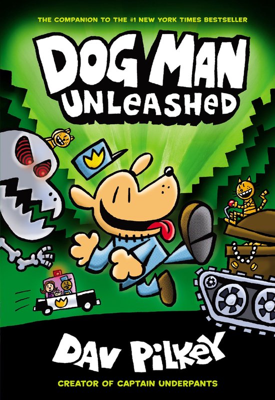 Dog Man 2 - Dog Man Unleashed: A Graphic Novel (Dog Man #2): ... - cover