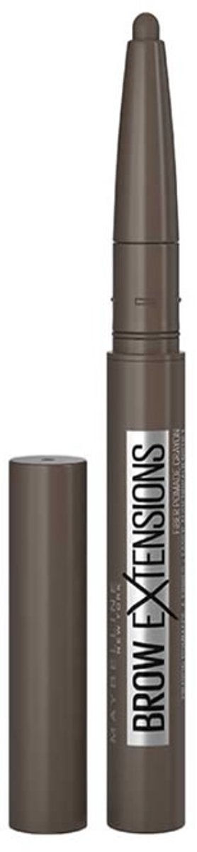 Maybelline New York - Brow Extensions - 07 Black Brown - Bruin Wenkbrauwpotlood - 10,5 gr.
