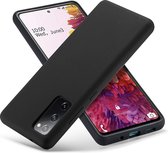 Samsung S20 FE Hoesje | Soft Touch | Microvezel | Siliconen | TPU | S20 FE| S20 FE Hoesje Samsung | Cover| S20 FE Case | Samsung S20 FE Case | Samsung Galaxy S20 FE Cover | Samsung Hoes S20 F