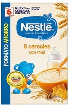 Nestle Nestla(c) Porridge 8 Whole Grain Cereals With Honey 6 Months
