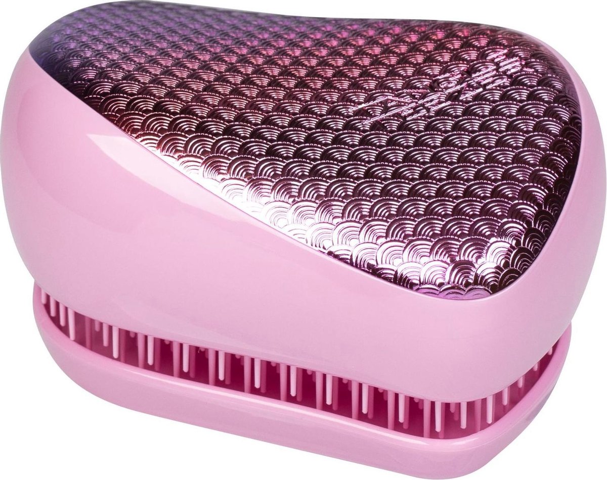 Tangle Angel - R Compact Styler Hairbrush Is A Hair Sunset Pink