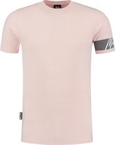 Malelions Captain T-Shirt - Pink/Matt Grey