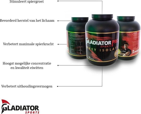 Gladiator Pro Whey Isolate 2500 gr for sale