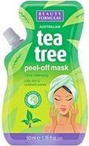 Beauty Formulas - Tea Tree Peel-Off Mask oczyszczająca maseczka do twarzy 50ml