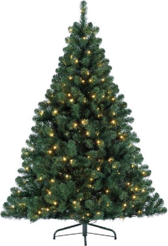 Everlands Imperial pine Kunstkerstboom - 180 cm hoog - Met verlichting met  twinkel functie | bol.com