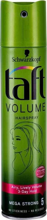 Schwarzkopf Professional - Taft Volume Mega Strong 5 Hair Spray - Hairspray  | bol.com