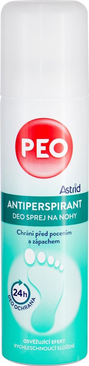 Astrid - PEO Antiperspirant deo sprej na nohy - 150ml