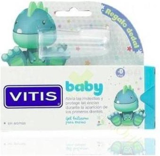 Vitis Baby Balm Gel 30ml + handig tandvlees-massage borsteltje — afbeelding 3