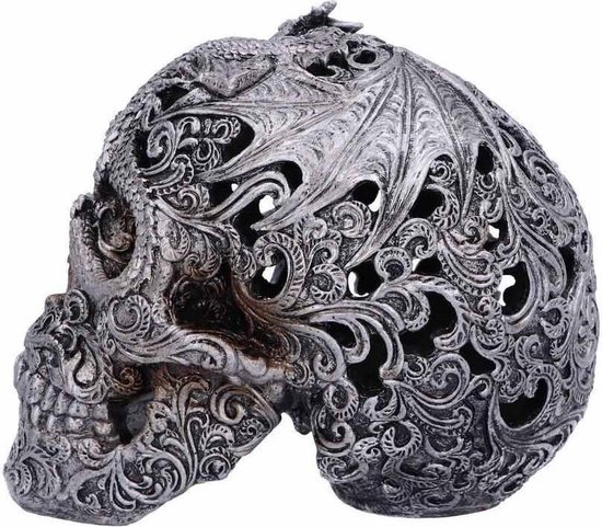 Skull Ornament Cranial Drakos Statua Nemesis Now - Feltrinelli