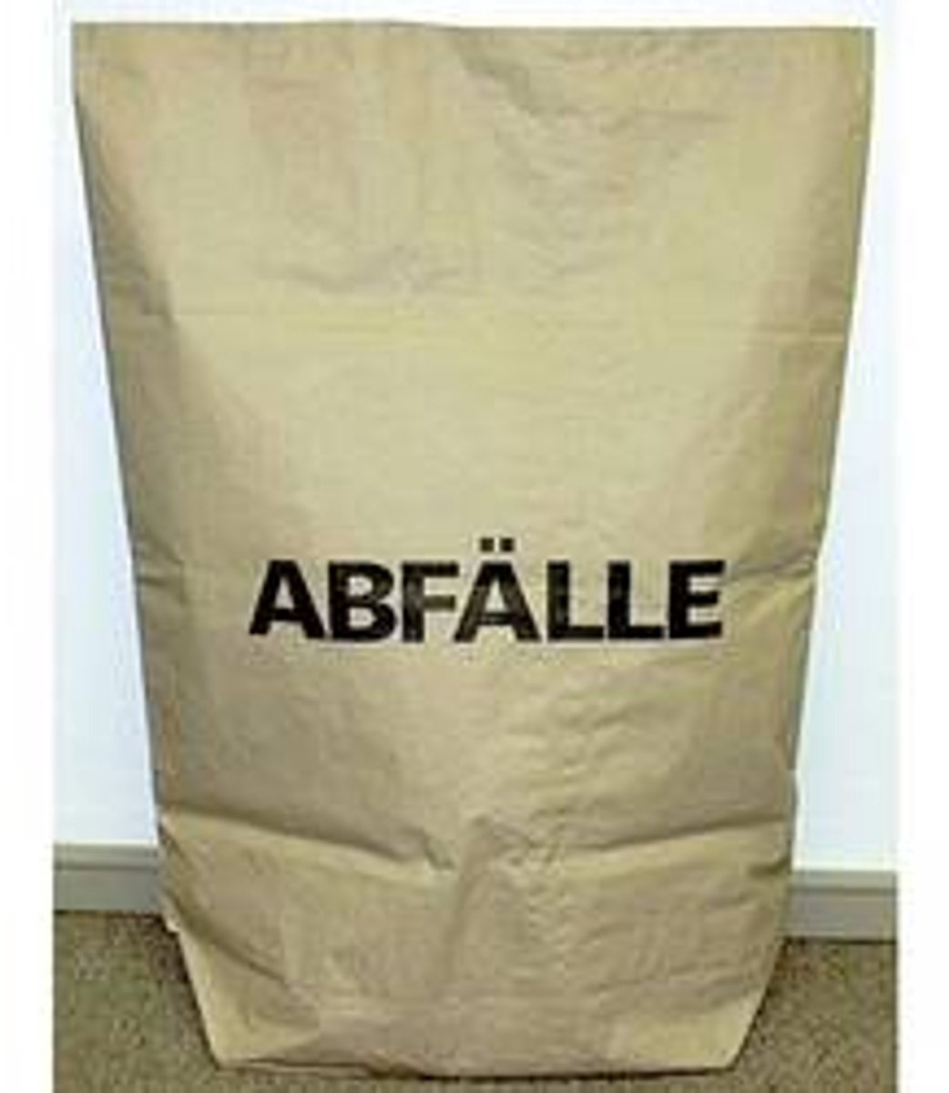 7002 Afvalzak 120 l Papier (b x h) 75 cm x 95 cm Natronblauw 25 stuk(s)