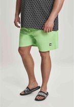 Urban Classics Zwemshorts -L- Block Groen