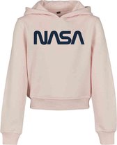 Urban Classics NASA Kinder hoodie/trui -Kids 146- NASA Cropped Roze