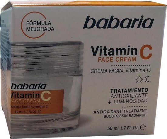 Foto: Antioxidant vochtinbrengende cr me babaria vitamine c 50 ml 