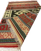Kelim Vloerkleed Perge - Kelim kleed - Kelim tapijt - Turkish kilim - Oosterse Vloerkleed - 120x180