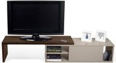 TemaHome- TV Meubel Verstelbaar Tv-meubel Movie | x 35,4 x 32 | Walnootfineer - 110cm - Bruin