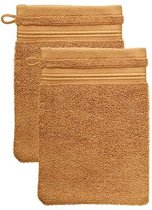 Beddinghouse Sheer - Washandje - 16x22 cm - Set van 2 - Ochre