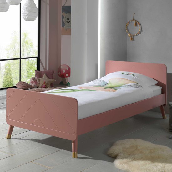Vipack - Bed Billy - 90x200 - Roze