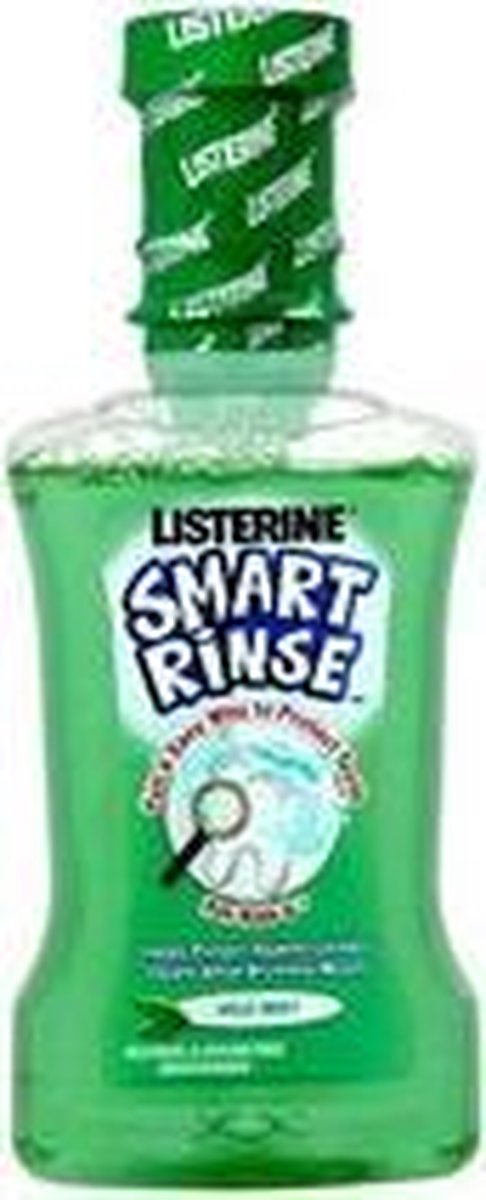 Listerine - Children mouthwash mint flavor Smart Rinse Mint - 250ml