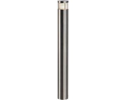 SLV buiten sokkellamp Vap Slim 90 - edelstaal