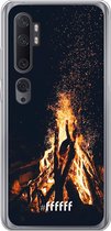 Xiaomi Mi Note 10 Hoesje Transparant TPU Case - Bonfire #ffffff