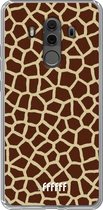 Huawei Mate 10 Pro Hoesje Transparant TPU Case - Giraffe Print #ffffff