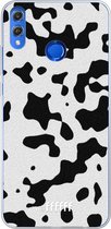 Honor 8X Hoesje Transparant TPU Case - Dalmation Print #ffffff