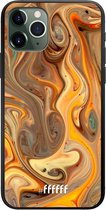 iPhone 11 Pro Hoesje TPU Case - Brownie Caramel #ffffff