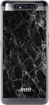 Samsung Galaxy A80 Hoesje Transparant TPU Case - Shattered Marble #ffffff