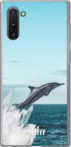 Samsung Galaxy Note 10 Hoesje Transparant TPU Case - Dolphin #ffffff