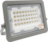 LED Bouwlamp - Facto Dary - 30 Watt - LED Schijnwerper - Helder/Koud Wit 6000K - Waterdicht IP65 - 120LM/W - Flikkervrij - OSRAM LEDs - BES LED