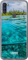 Samsung Galaxy A11 Hoesje Transparant TPU Case - Beautiful Maldives #ffffff