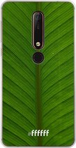 Nokia X6 (2018) Hoesje Transparant TPU Case - Unseen Green #ffffff