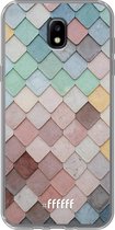 Samsung Galaxy J5 (2017) Hoesje Transparant TPU Case - Colour Tiles #ffffff