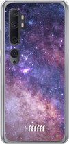 Xiaomi Mi Note 10 Hoesje Transparant TPU Case - Galaxy Stars #ffffff