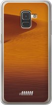 Samsung Galaxy A8 (2018) Hoesje Transparant TPU Case - Sand Dunes #ffffff