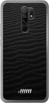 Xiaomi Redmi 9 Hoesje Transparant TPU Case - Black Beach #ffffff