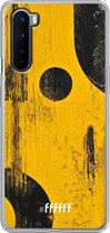 OnePlus Nord Hoesje Transparant TPU Case - Black And Yellow #ffffff