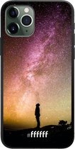 iPhone 11 Pro Hoesje TPU Case - Watching the Stars #ffffff