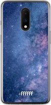 OnePlus 7 Hoesje Transparant TPU Case - Perfect Stars #ffffff