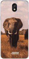 LG K30 (2019) Hoesje Transparant TPU Case - Elephants #ffffff
