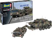 1:72 Revell 03311 SLT 50-3 "Elefant" + Leopard 2A4 Plastic Modelbouwpakket
