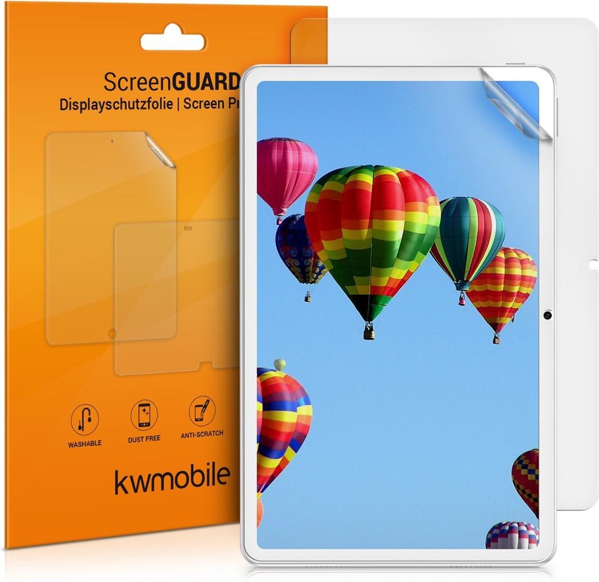 kwmobile 2x screenprotector geschikt voor Huawei MatePad (10.4