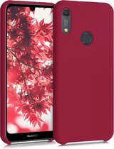kwmobile telefoonhoesje voor Huawei Y6s (2019) - Hoesje met siliconen coating - Smartphone case in mat fuchsia