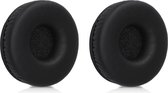 kwmobile 2x oorkussens geschikt voor Sony MDR-XB450AP / XB550 / XB650 - Earpads voor koptelefoon in zwart