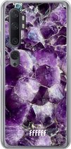 Xiaomi Mi Note 10 Hoesje Transparant TPU Case - Purple Geode #ffffff