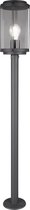 LED Tuinverlichting - Vloerlamp - Nitron Taniron XL - Staand - E27 Fitting - Mat Zwart - Aluminium