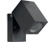 LED Tuinverlichting - Tuinlamp - Froty Bristo - Wand - GU10 Fitting - Antraciet - Aluminium